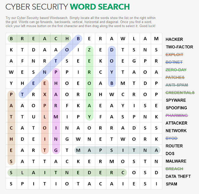 cyber-wordsearch